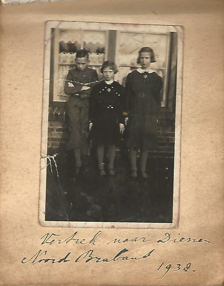 vertrek uit Hupsel 1938